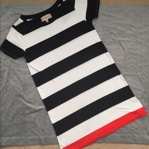 Philosophy Striped T-Shirt Dress Size Small